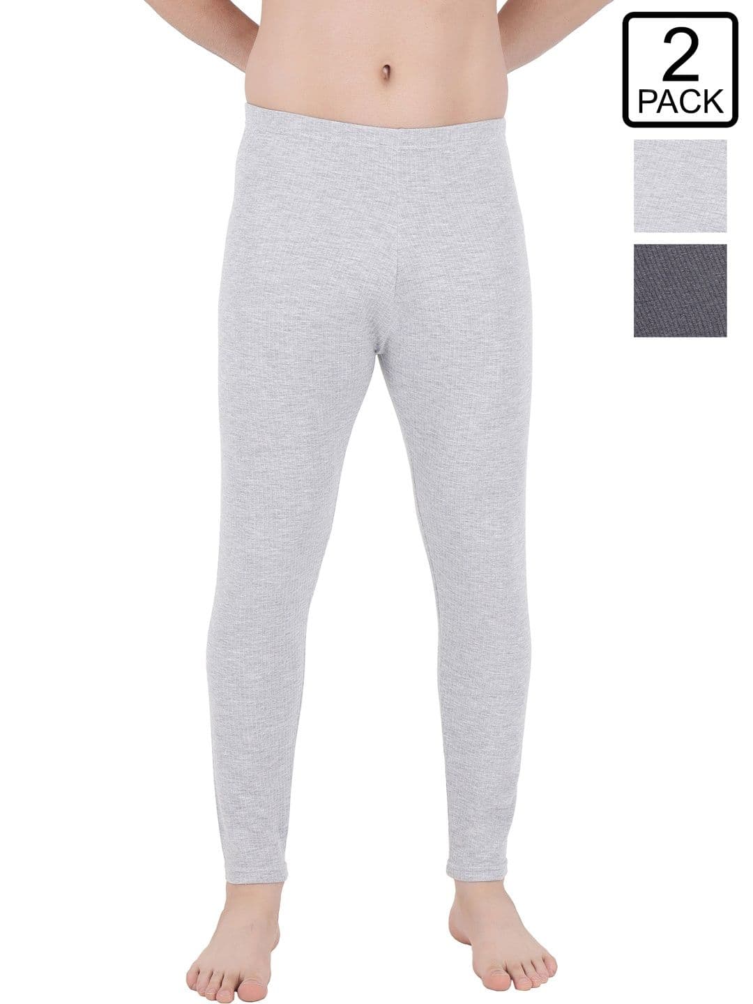 SELFCARE Pack of 2 Mid-Rise Thermal Bottoms - view 1