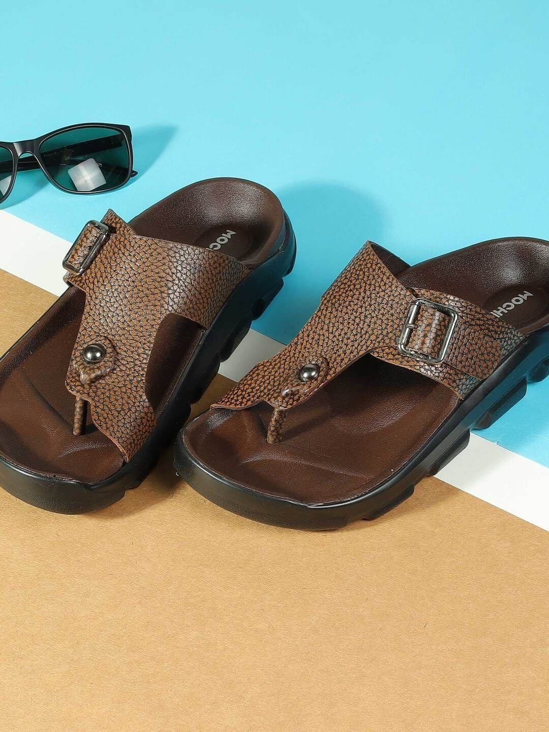 Mochi Men Rubber Thong Flip-Flops - view 1