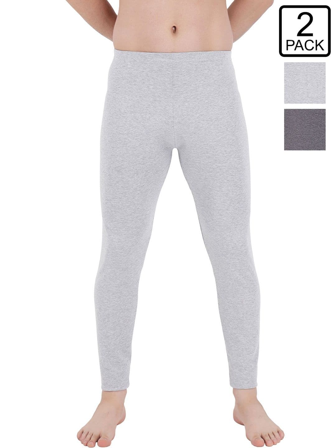 SELFCARE Pack of 2 Mid-Rise Thermal Bottoms - view 1