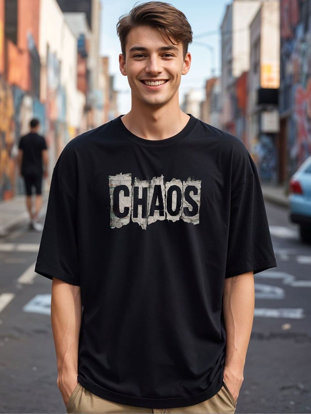 SMARTEES Men Typography Printed T-shirt - view 1