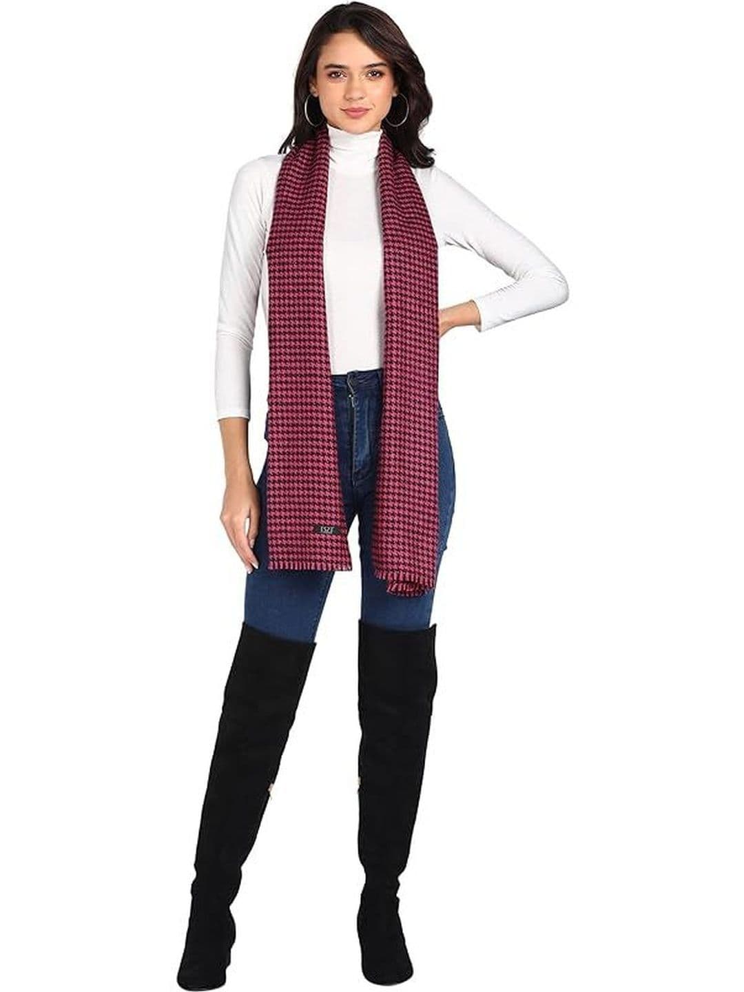 ESSENTIELE Unisex Patterned Acrylic Mufflers - view 1