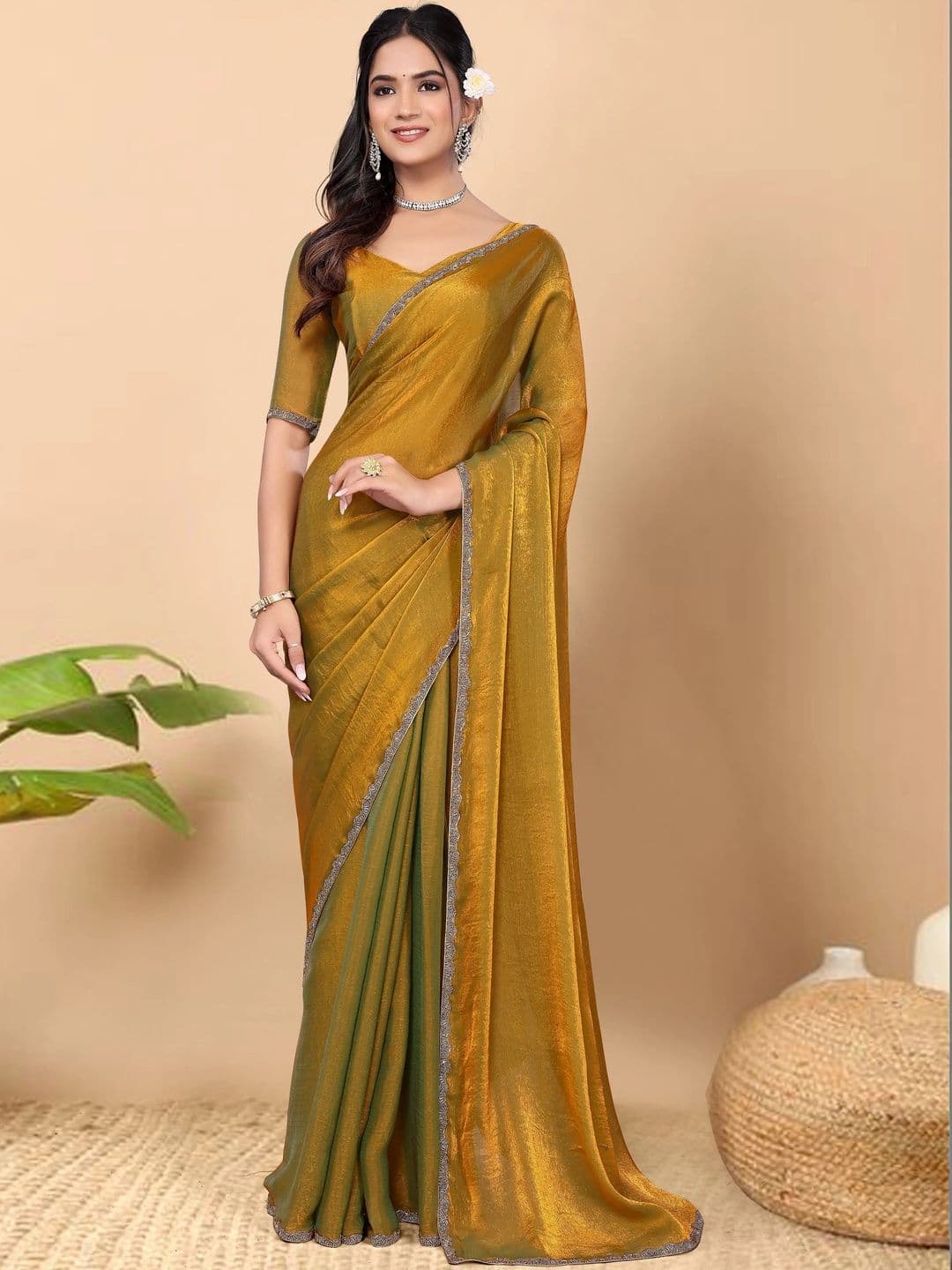 Dream Crushers Art Silk Saree - view 1