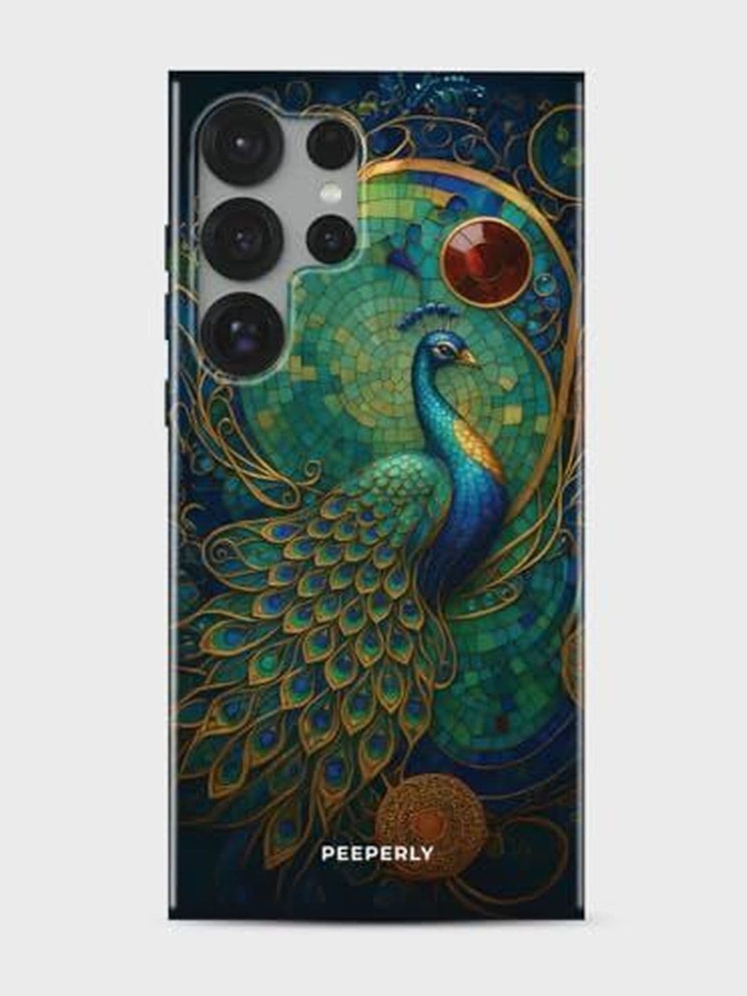 PEEPERLY Floral Printed Samsung Galaxy S25 Ultra Back Case Mobile Accessories