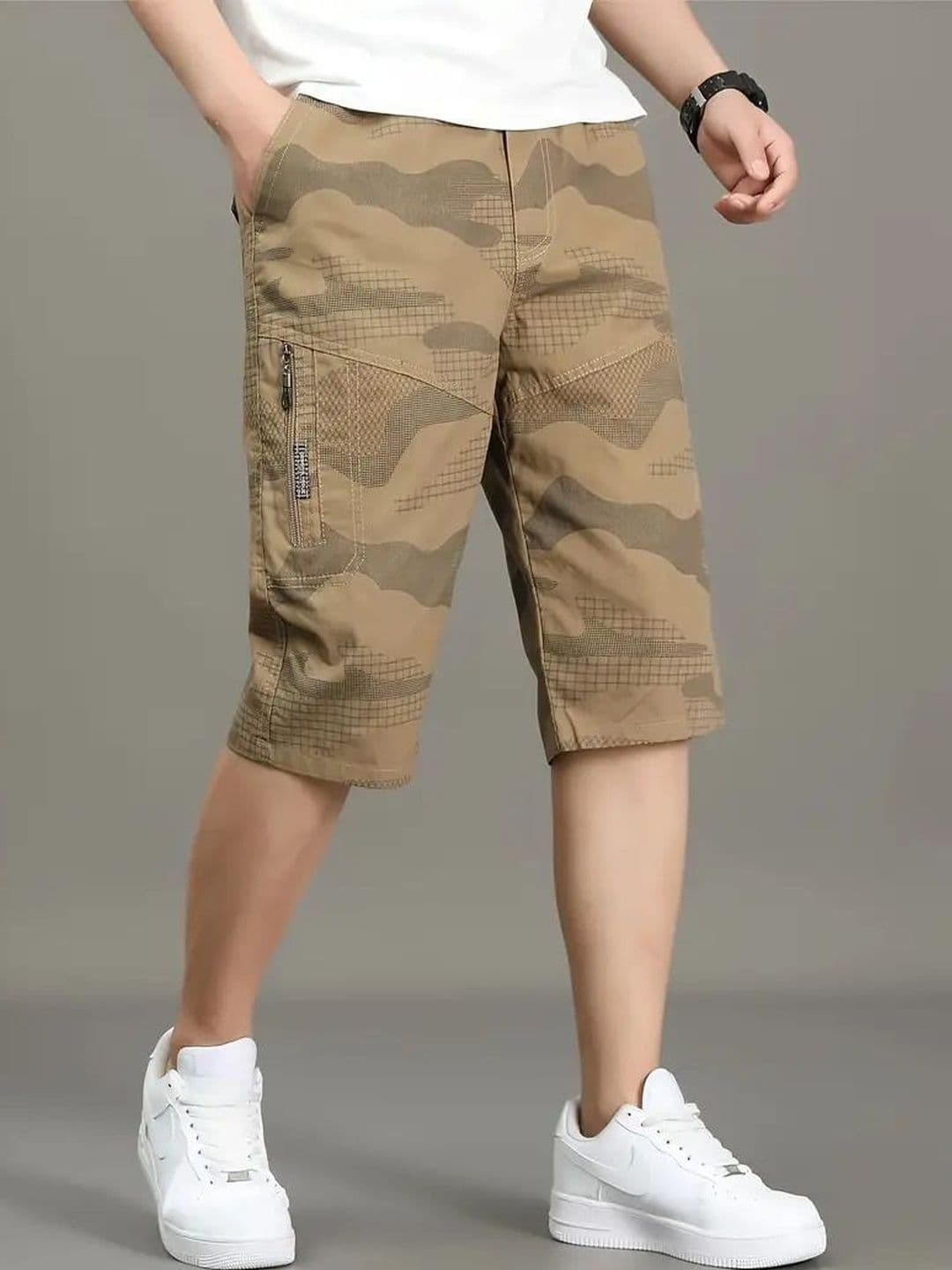FABRIPPLE Men Camouflage Printed Running Fashion Shorts - view 1