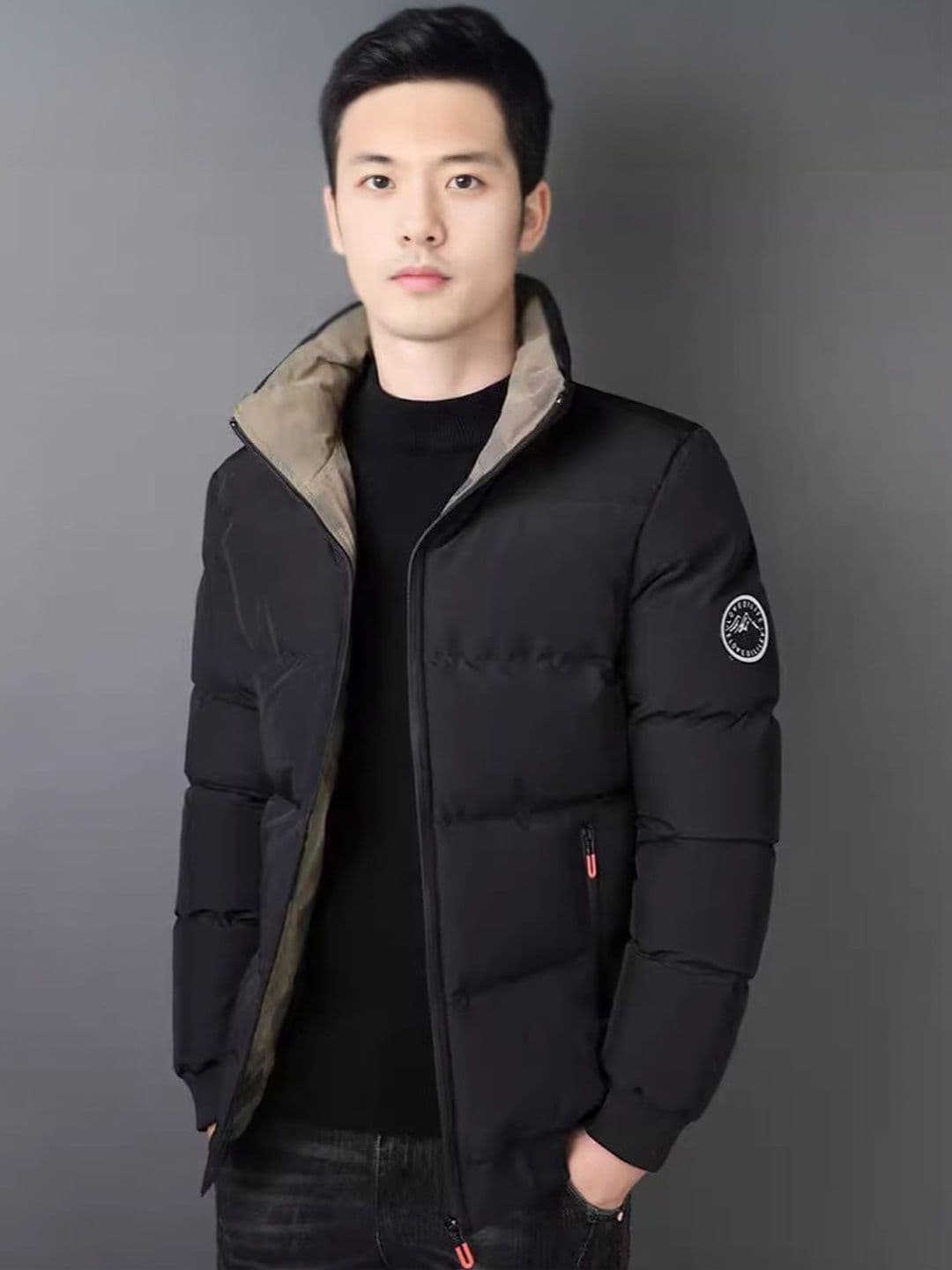 StyleCast Men Open Front Jacket - view 1