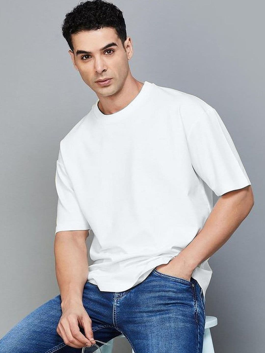 ALONE EAGLE Men Drop-Shoulder Sleeves T-shirt - view 1