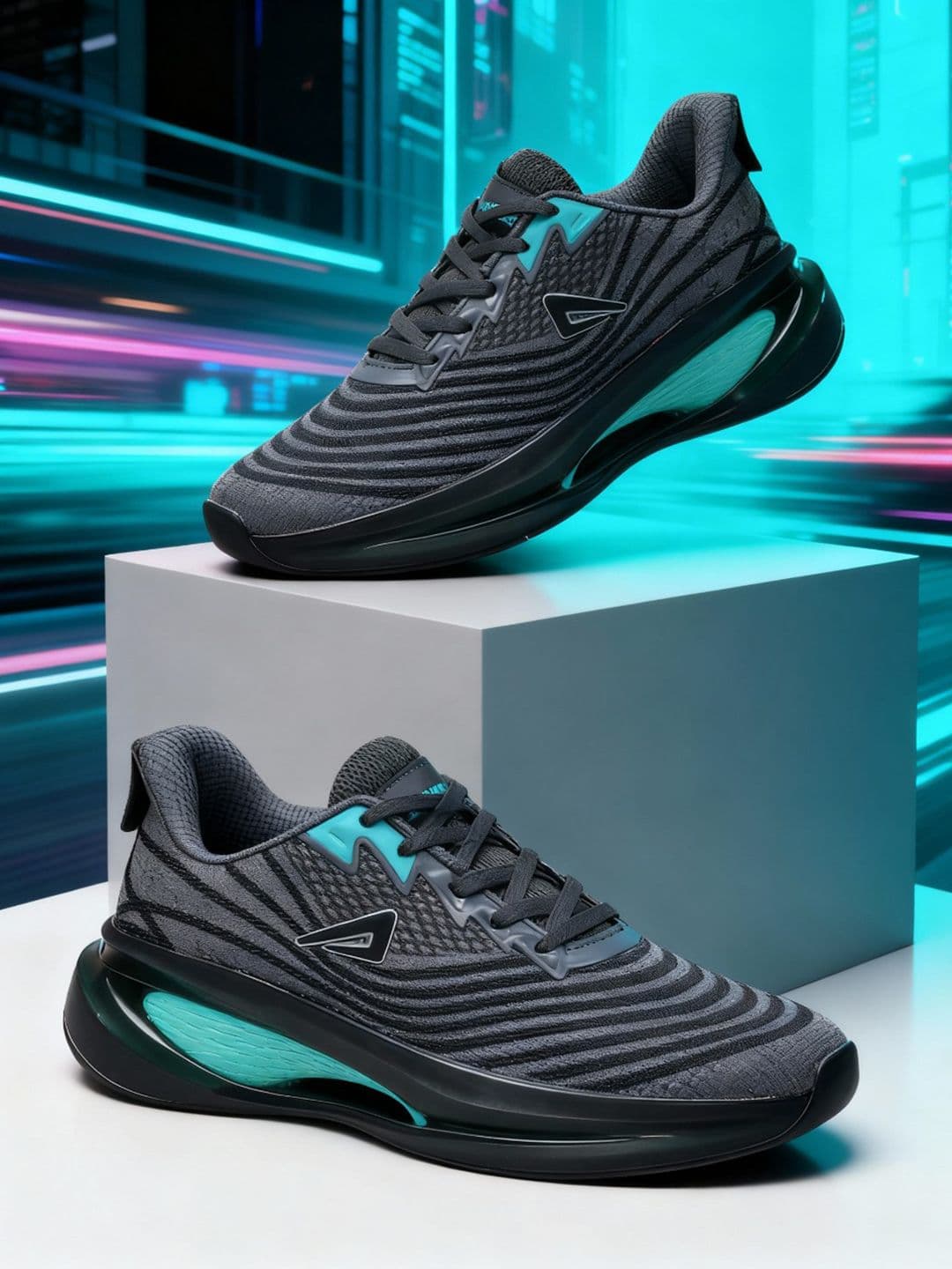 Impakto Men Running Shoes Shock Absorbing Insole With Anti Skid Outsole for Frim Grip - view 1