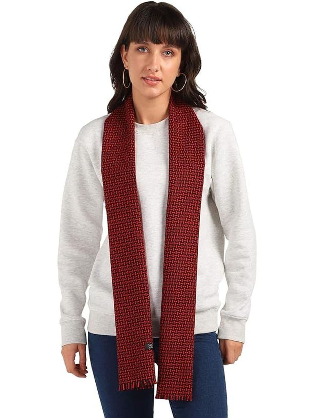 ESSENTIELE Unisex Patterned Acrylic Mufflers - view 1