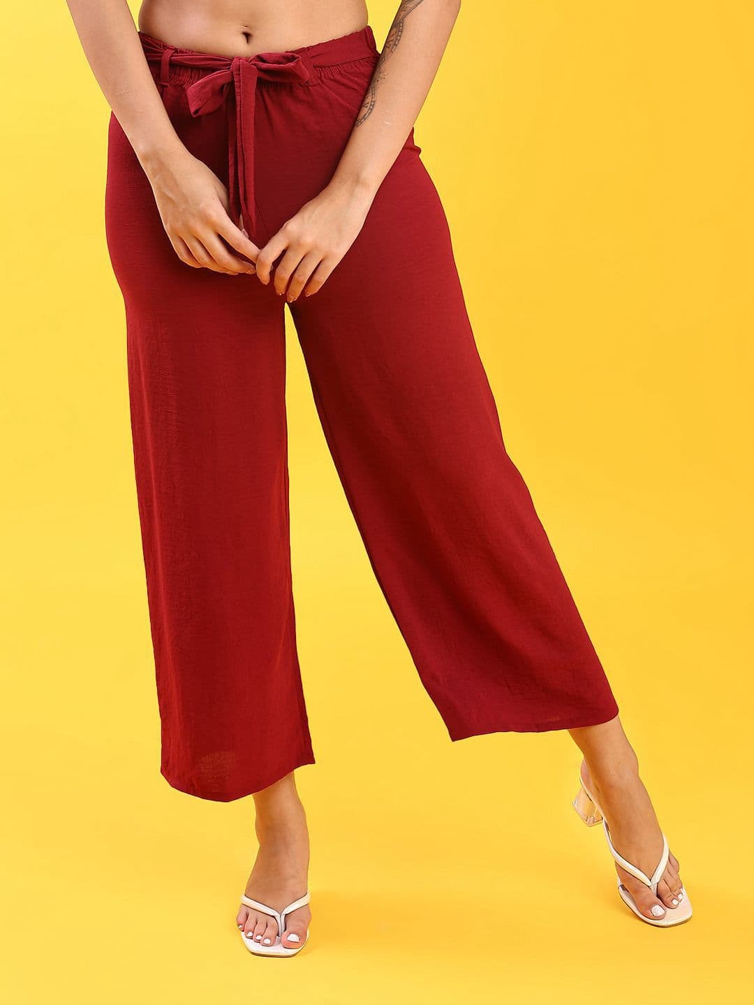 V-Mart Women Flared Palazzos - view 1