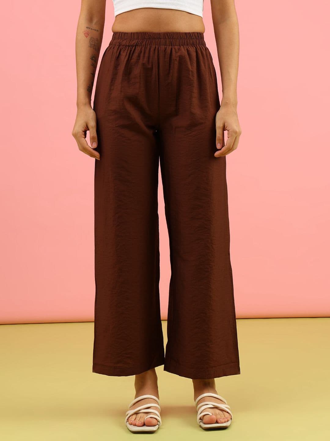 LIMEROAD Women Flared Palazzos - view 1