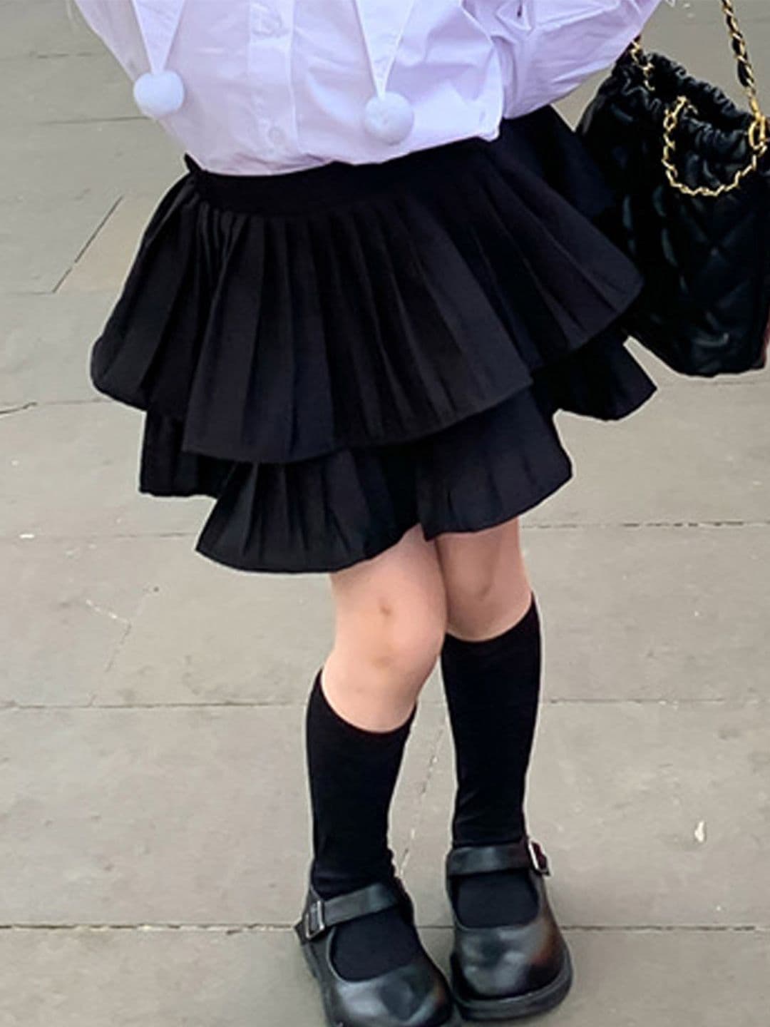 Xsole Girls Solid Skirt - view 1