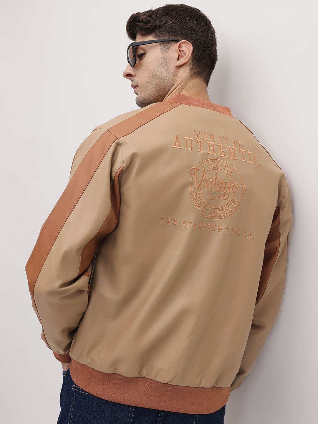 The Roadster Life Co. Embroidered Bomber Jacket - view 1