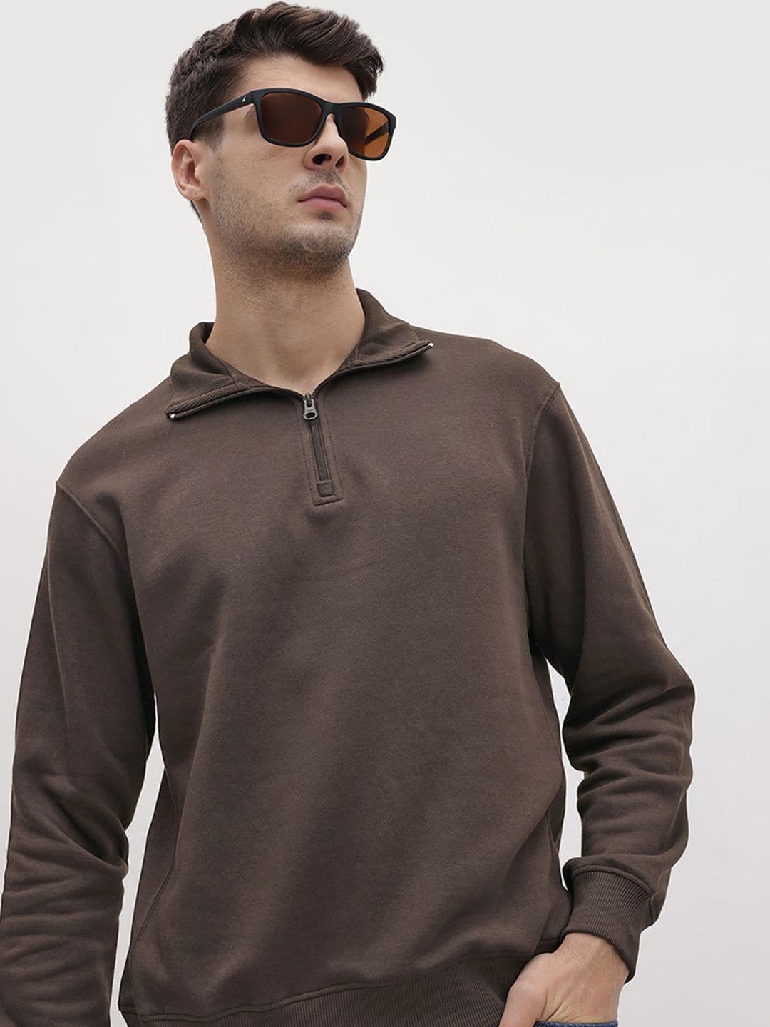 The Roadster Life Co. Mock Collar Sweatshirt - view 1