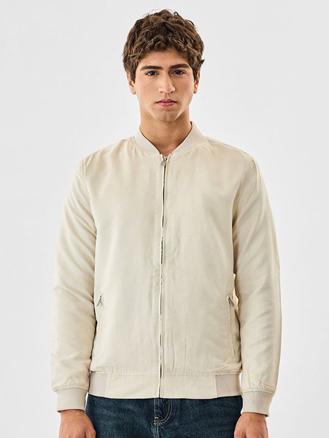Snitch Off White Solid Jacket - view 1