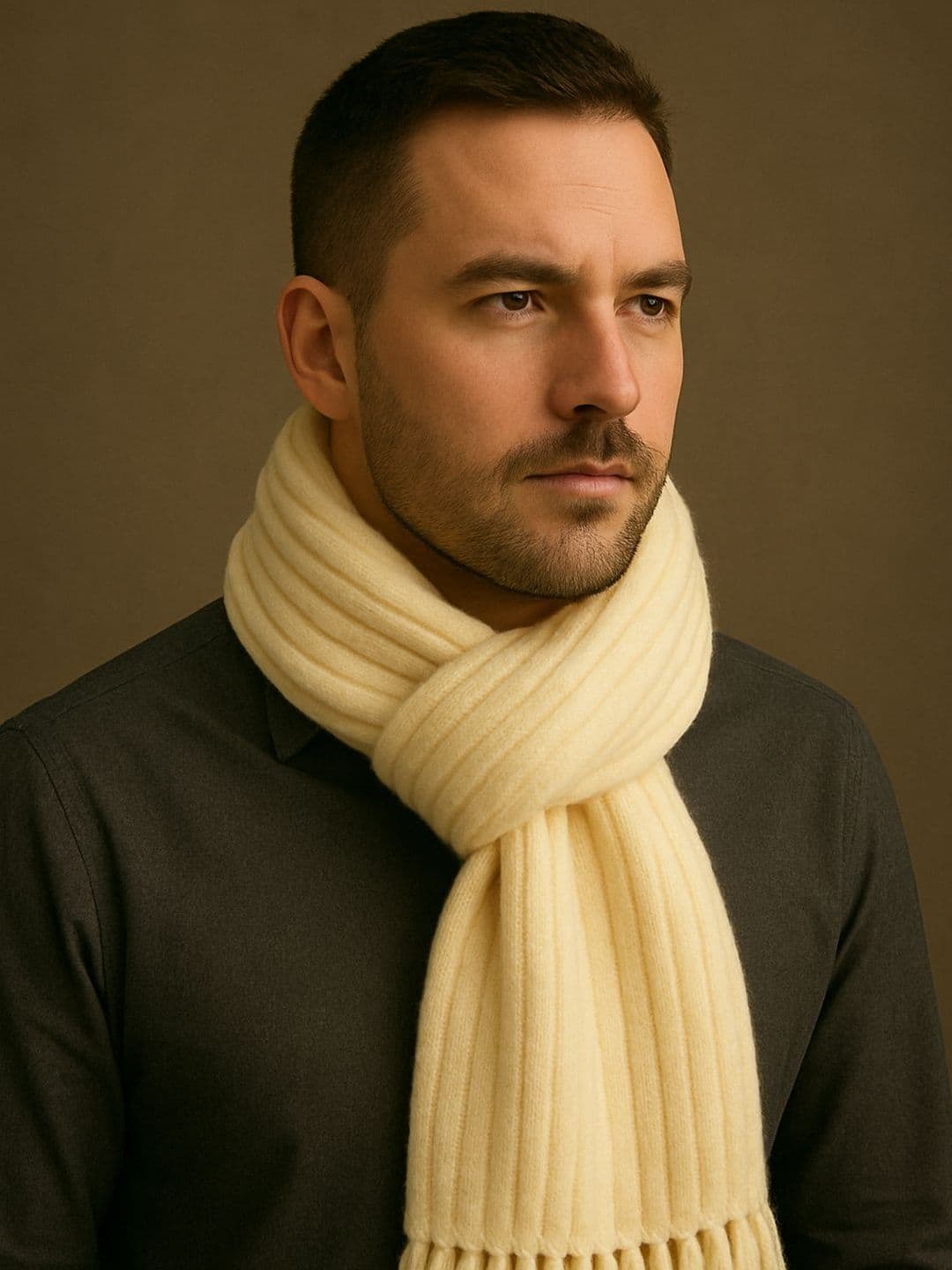 WEAVERS VILLA Men Merino Wool Mufflers - view 1