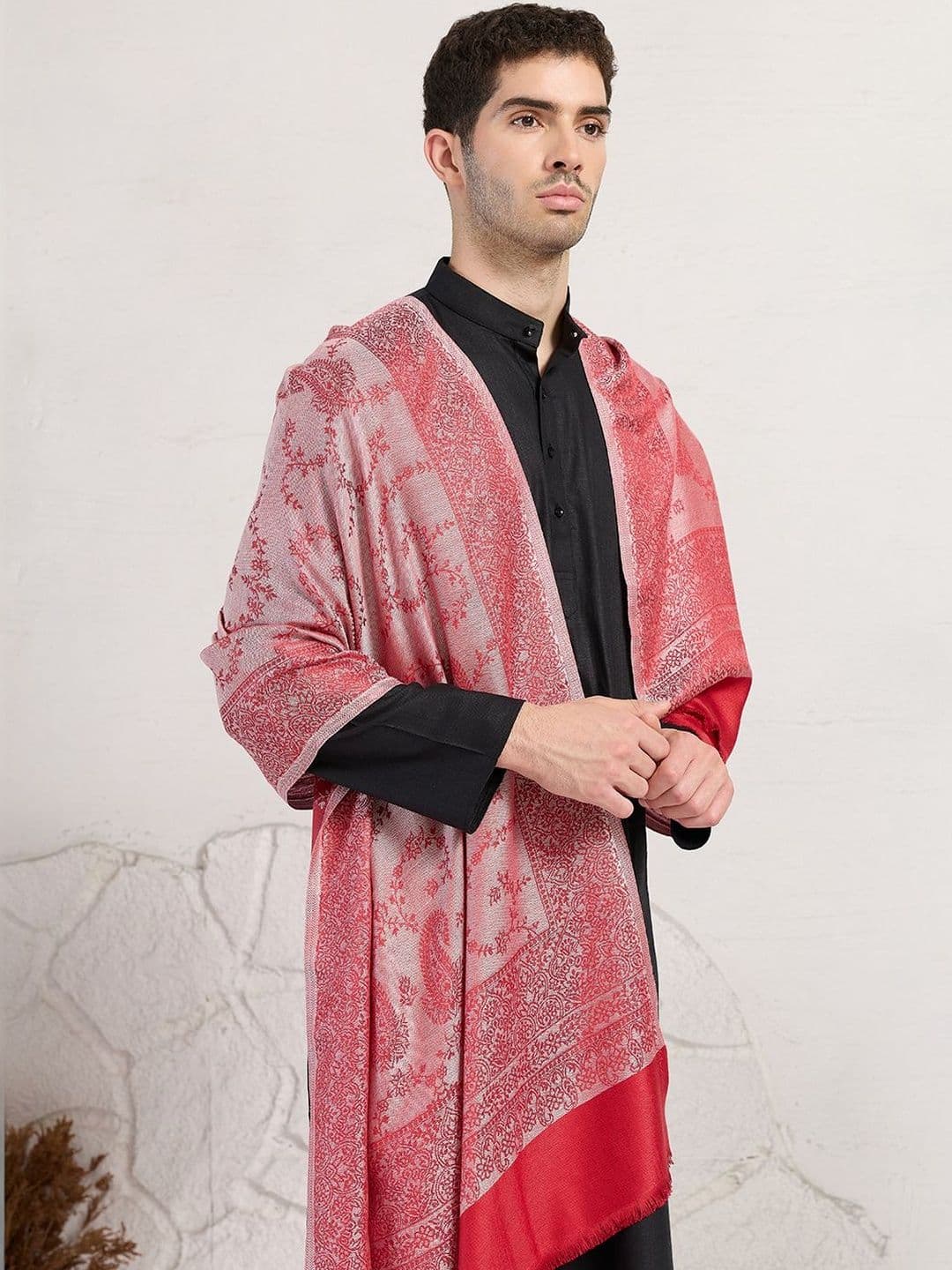 WEAVERS VILLA Men Merino Wool Mufflers - view 1