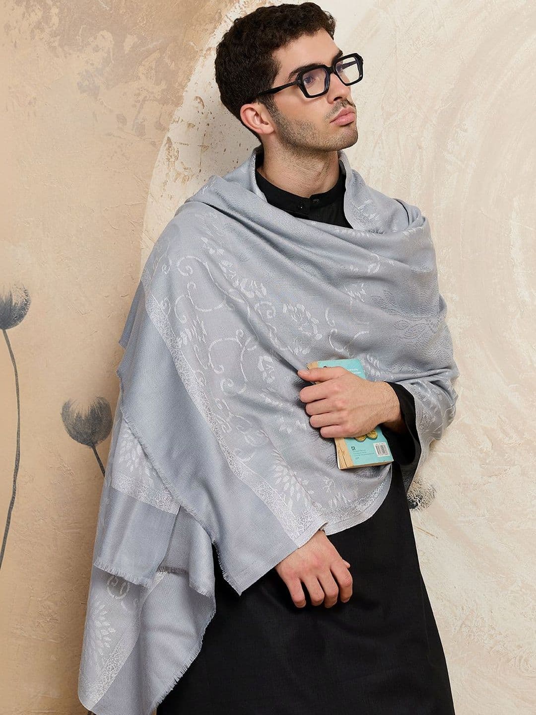 WEAVERS VILLA Men Merino Wool Mufflers - view 1