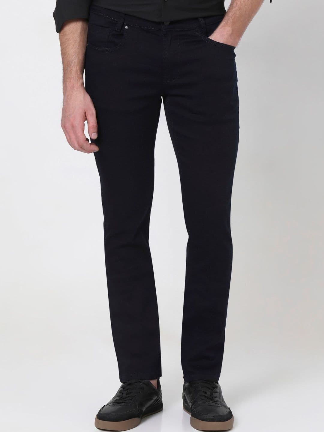 Mufti Men Slim Fit BLENDED Mid-Rise Jeans - view 1