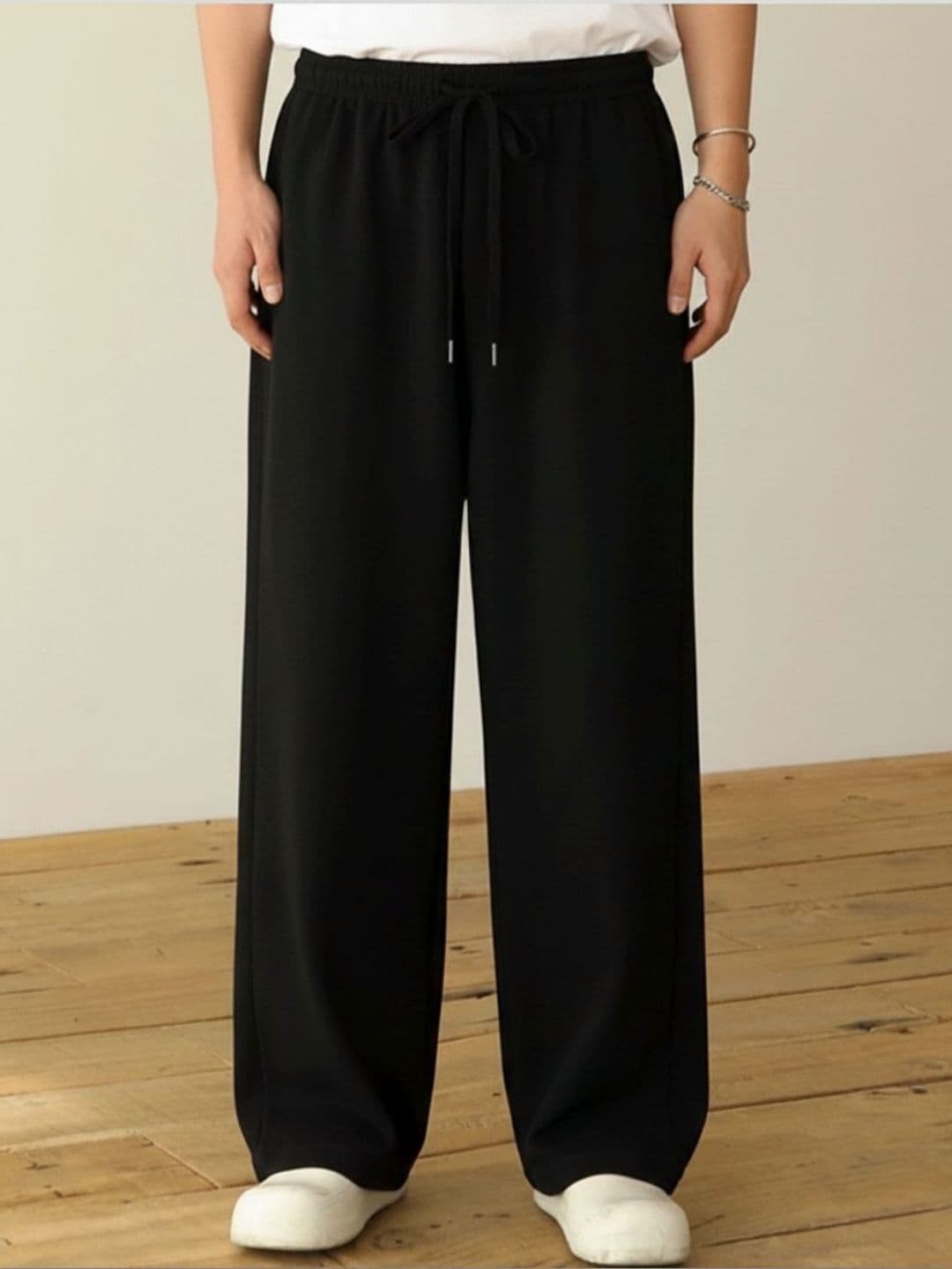 Cloth N code Men Solid Oversized Fit Track Pant - view 1