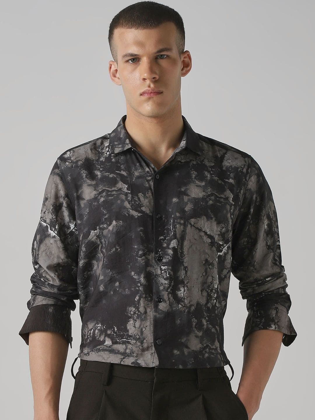Mufti Men Slim Fit Printed Casual Shirt - view 1