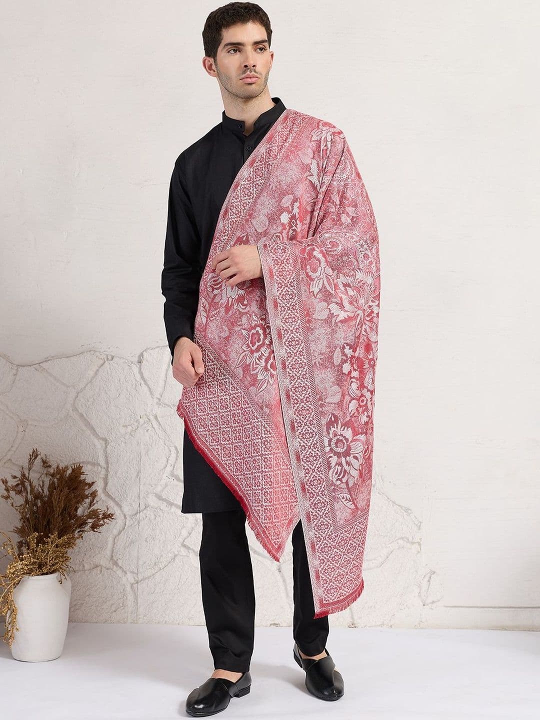 WEAVERS VILLA Men Merino Wool Mufflers - view 1