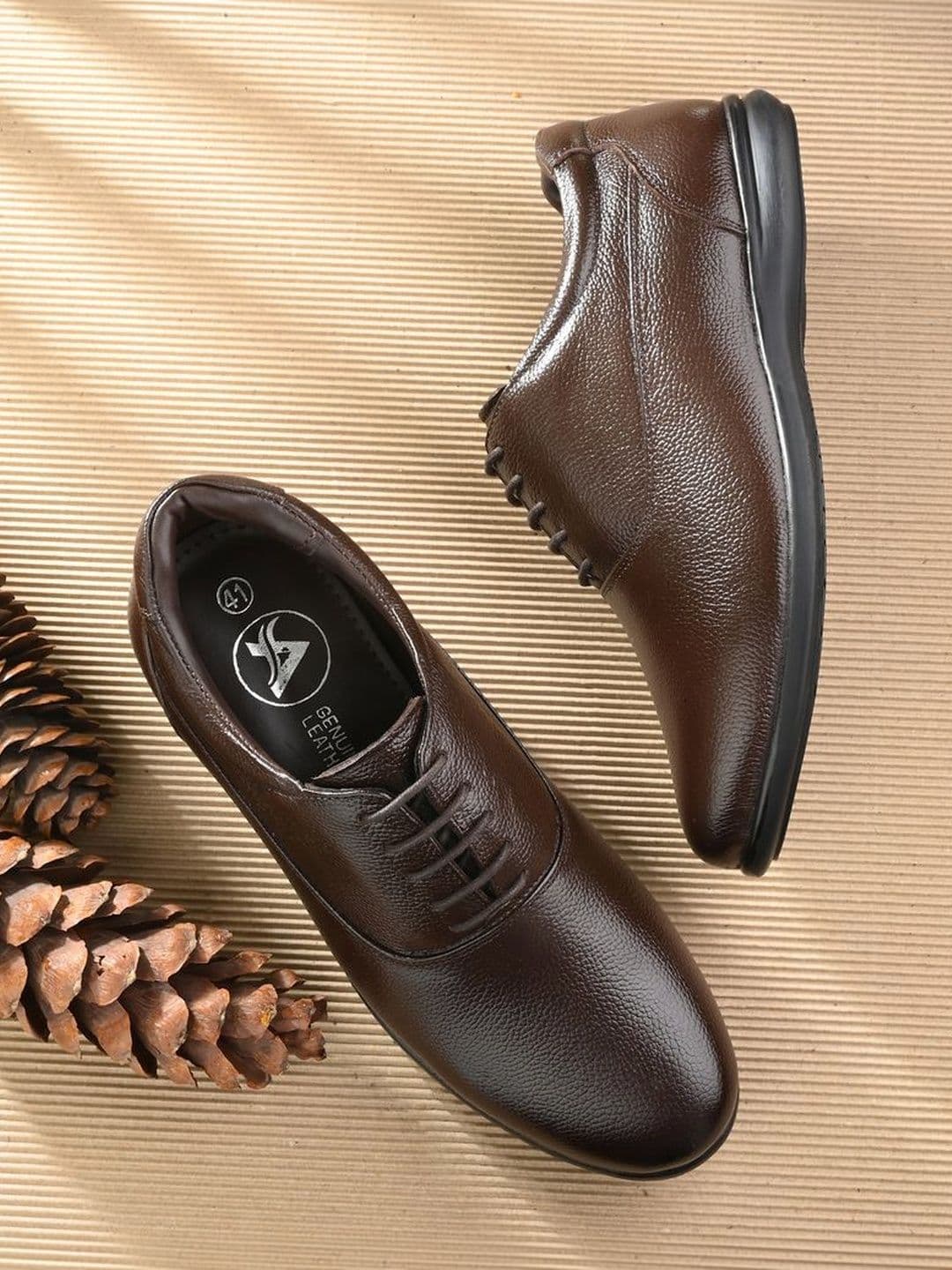Burwood Men's Leather Formal Oxfords - view 1