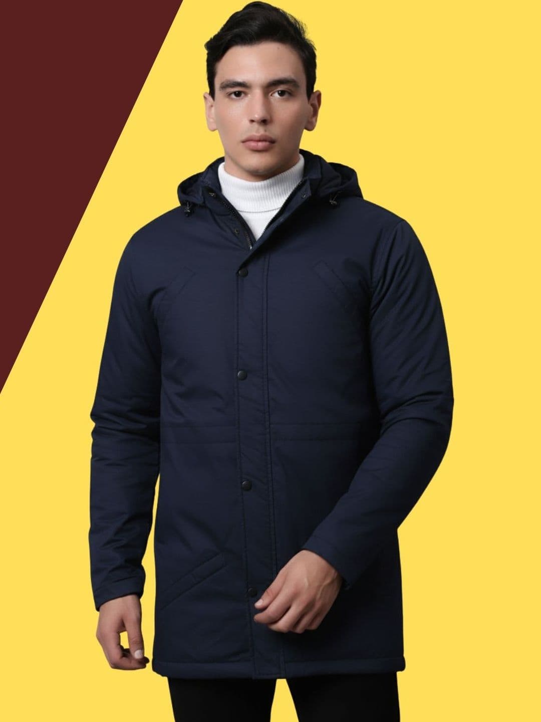 HOUSE OF VEDAS Men Outdoor Parka Jacket - view 1