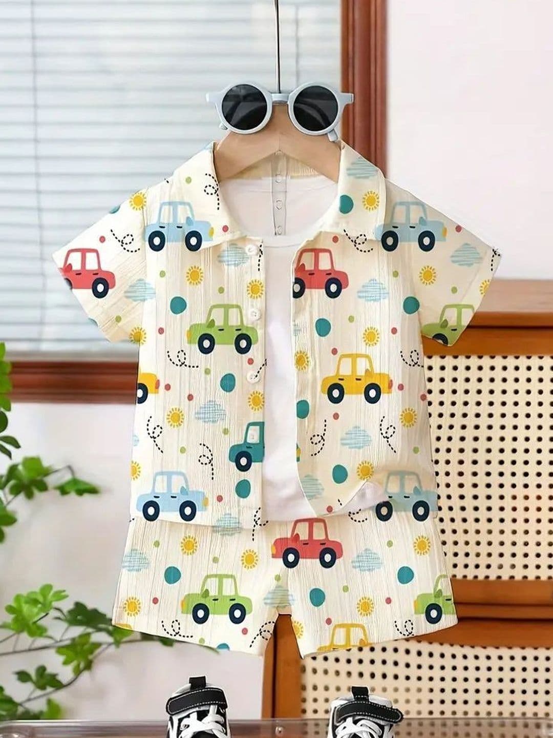 DANFORTH Kids Printed Shirt With Shorts - view 1