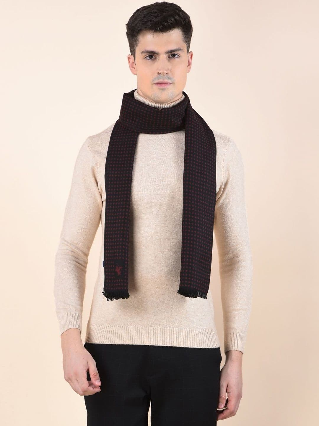Cantabil Men Patterned Acrylic Mufflers - view 1