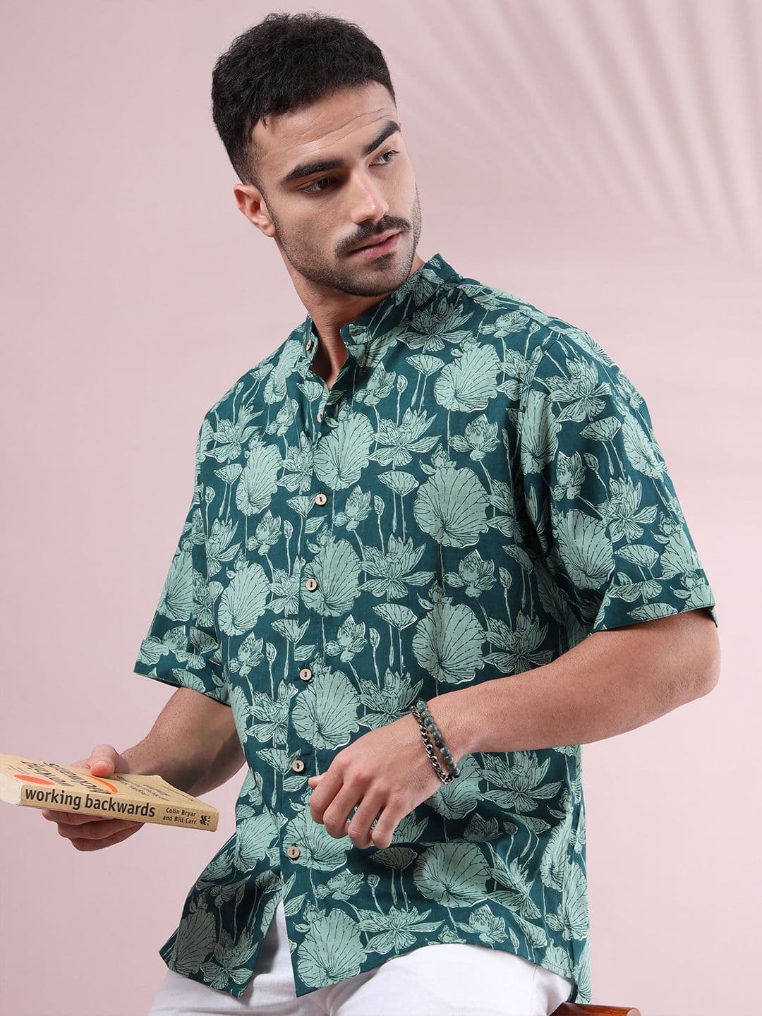 FILORI STUDIO Floral Printed Cotton Kurta - view 1