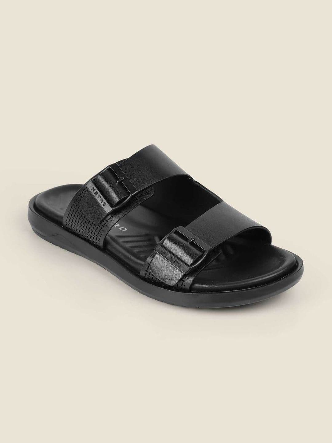 Metro Men Leather Comfort Sandals - view 1