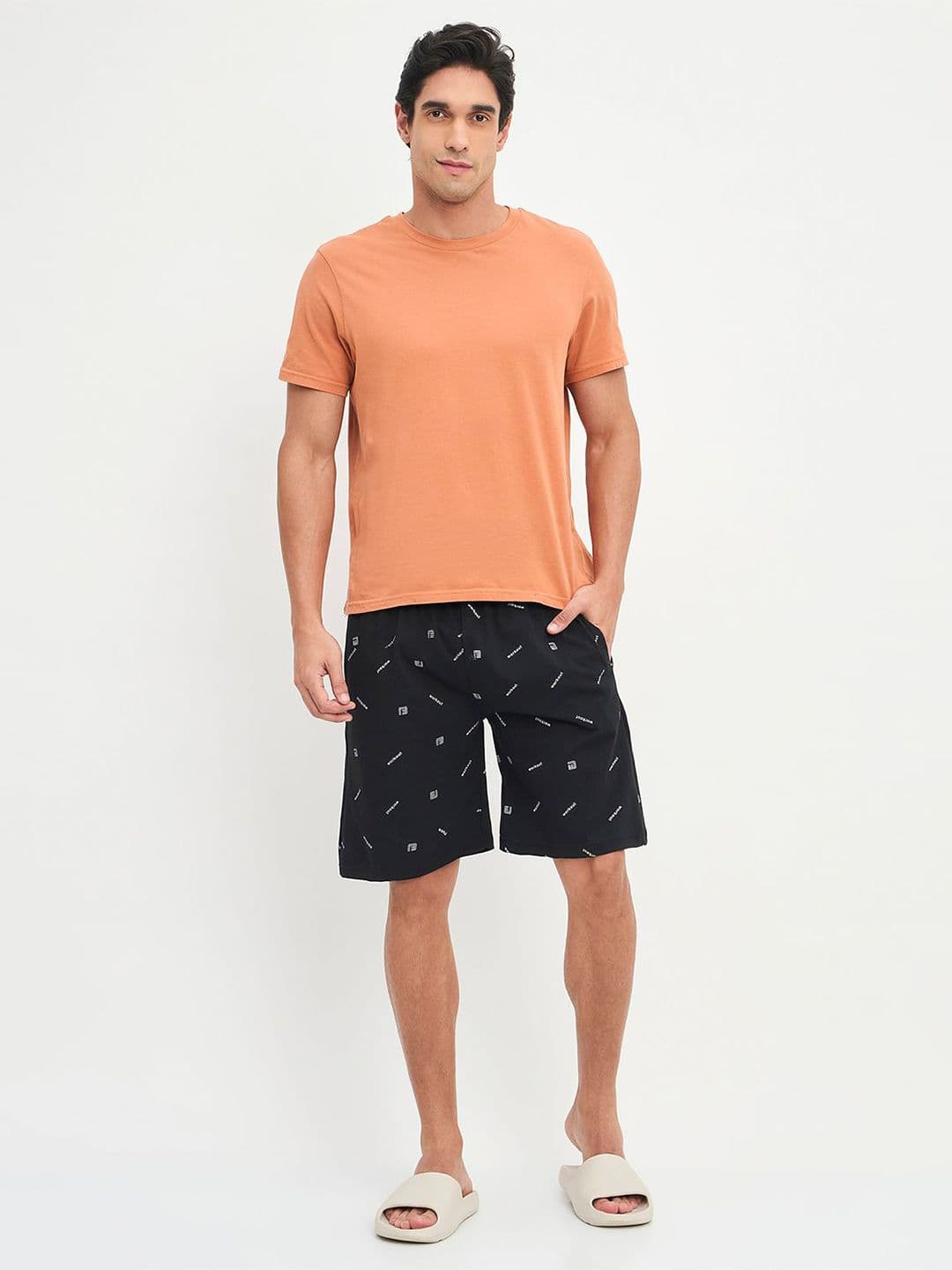 ALIZA Men Printed Lounge Shorts - view 1