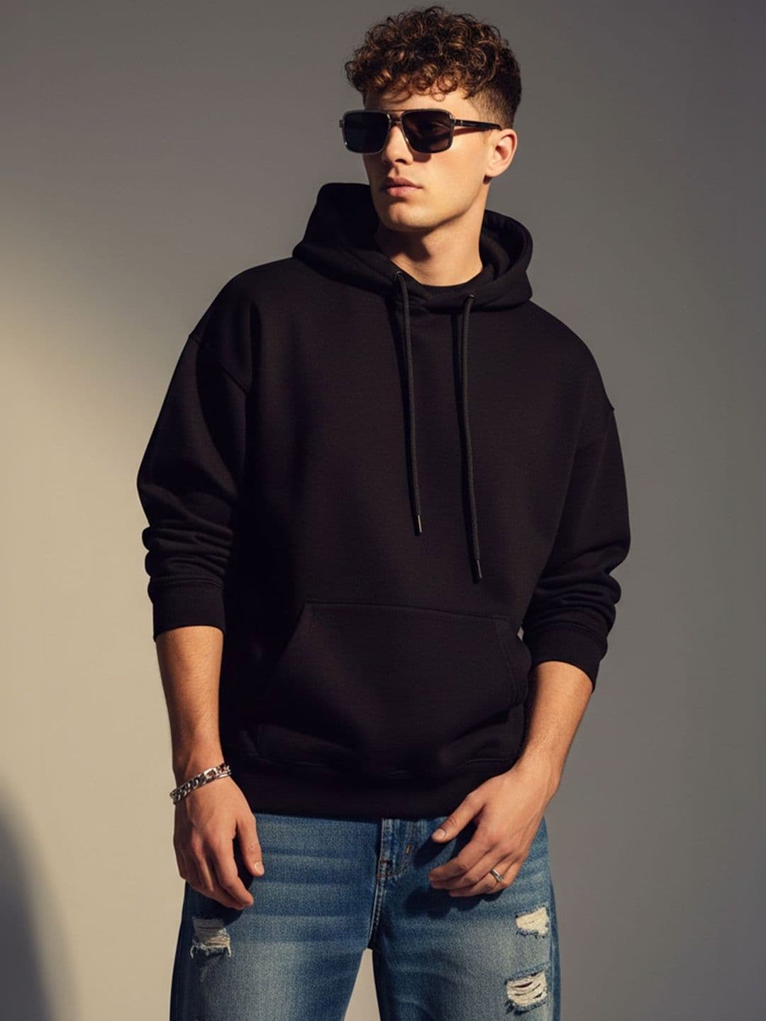 VEIRDO Oversized Longline Hoodie - view 1