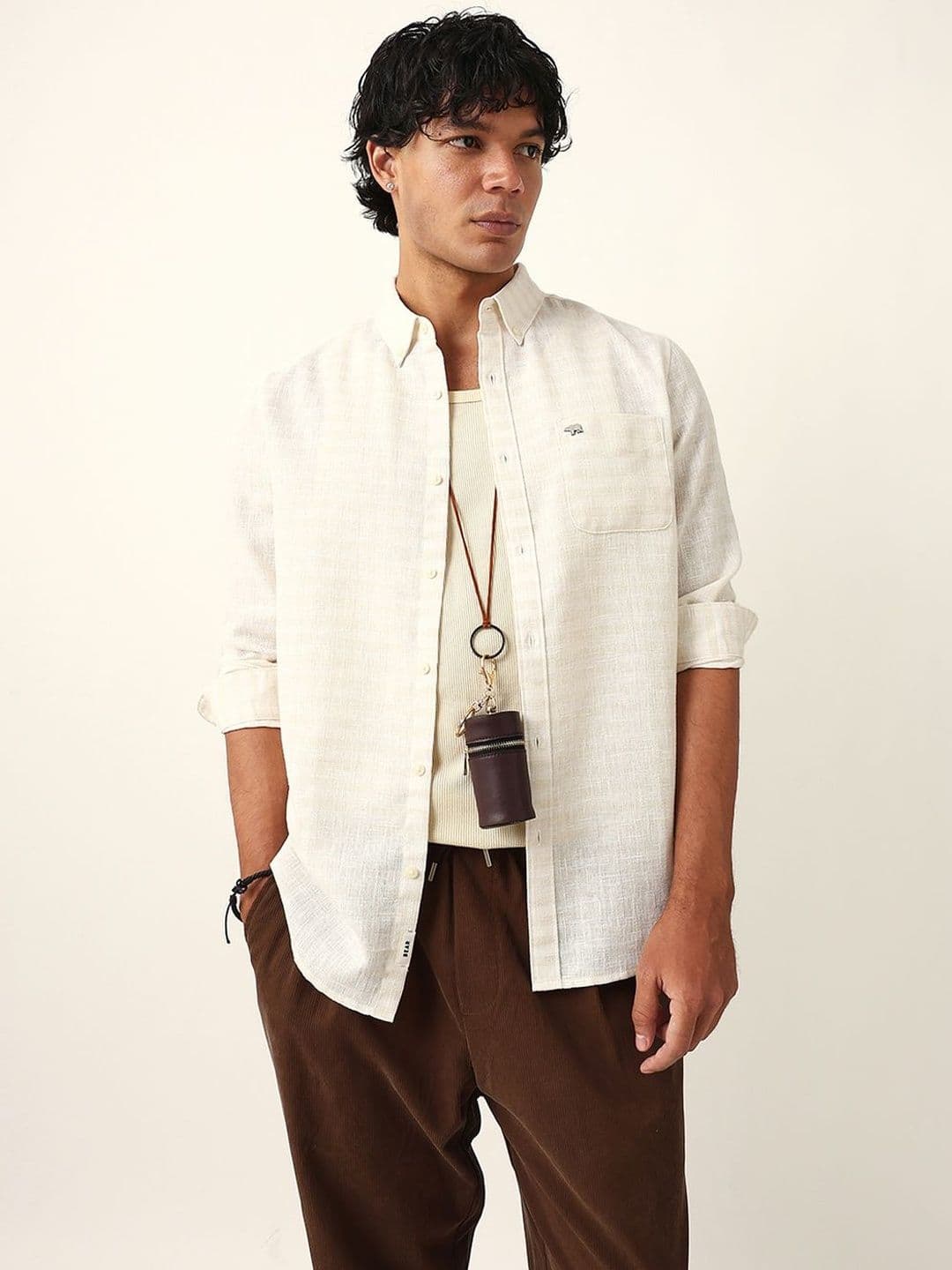 THE BEAR HOUSE Men Slim Fit Checked Casual Shirt - view 1