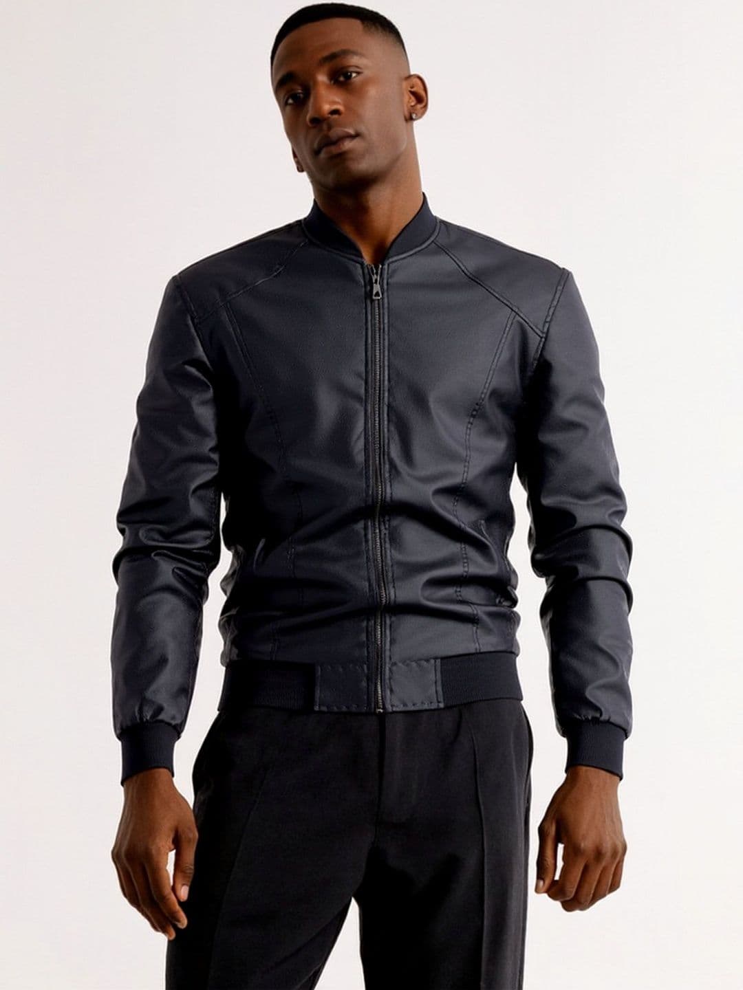 StyleCast x Revolte Men Leather Jacket - view 1