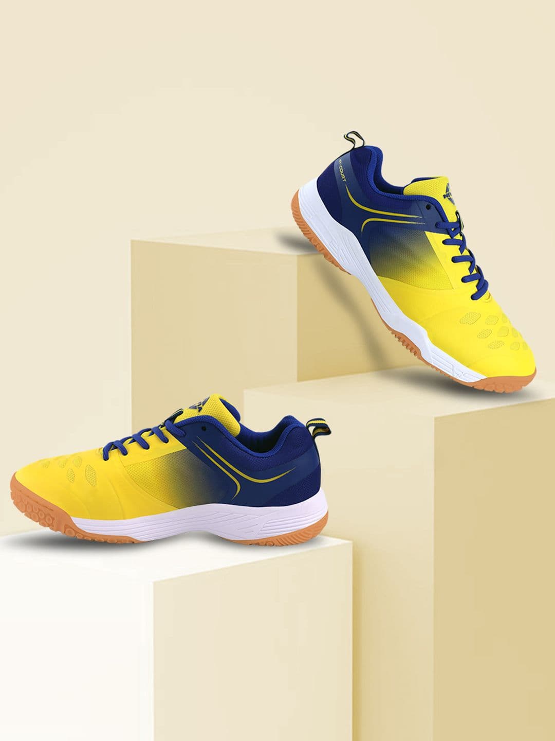 NIVIA Men Hy-Court 2.0 Badminton Shoes - view 1