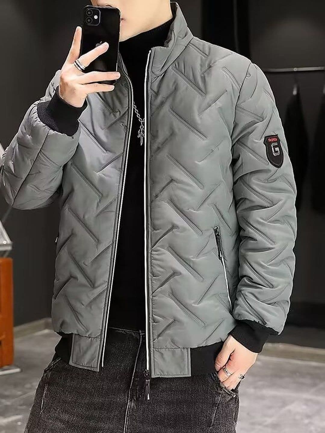 StyleCast x Revolte Men Puffer Jacket - view 1