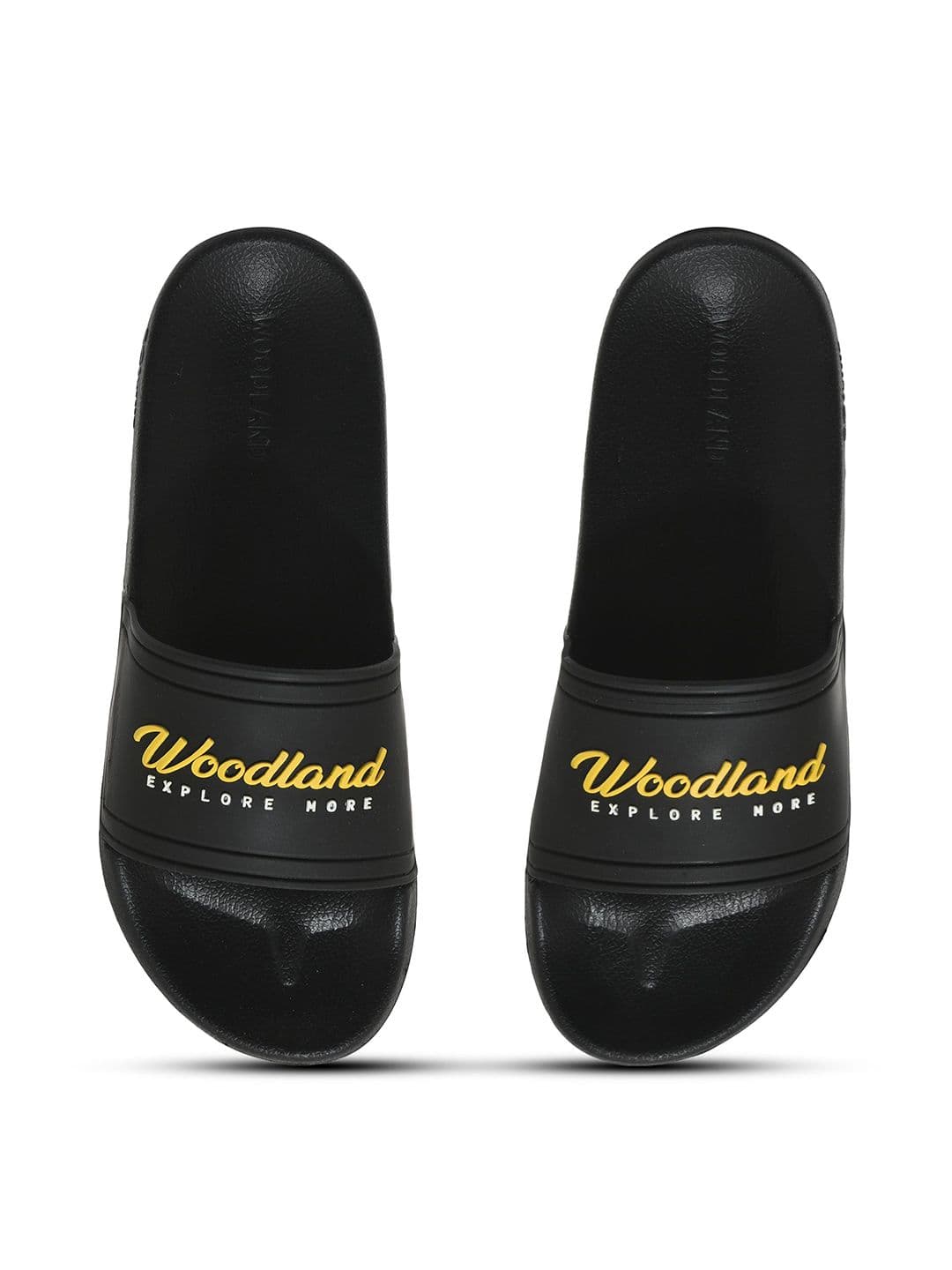 Woodland Men Self Design Sliders Flip Flops - view 1