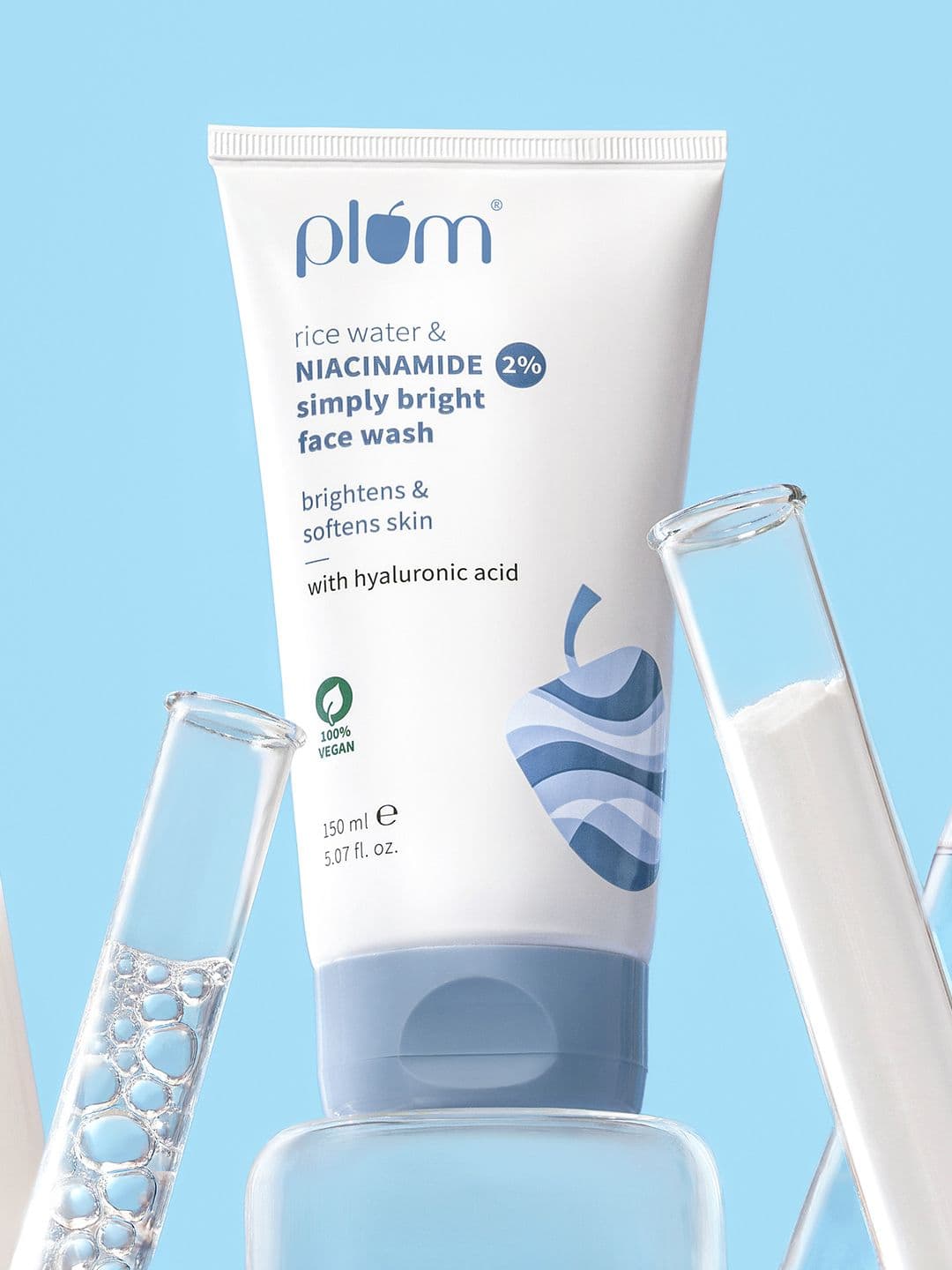 Plum 2% Niacinamide With Rice Water Simply Bright Face Wash - 150 ml - view 1