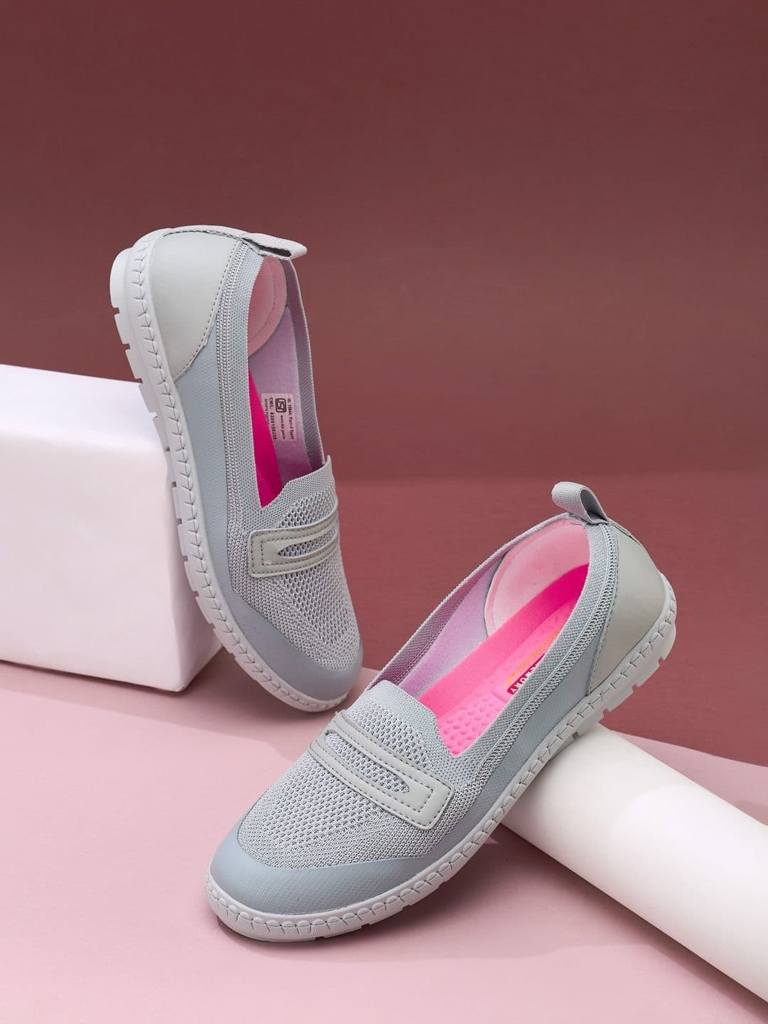 Campus Women Mesh Walking Non-Marking Shoes - view 1