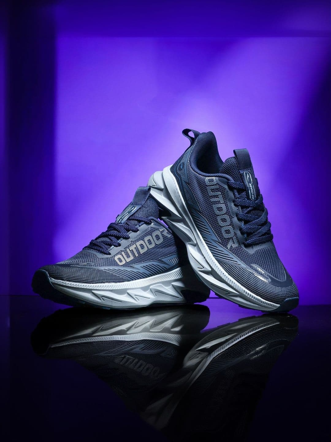 ASIAN Men Mesh Running Non-Marking Shoes - view 1