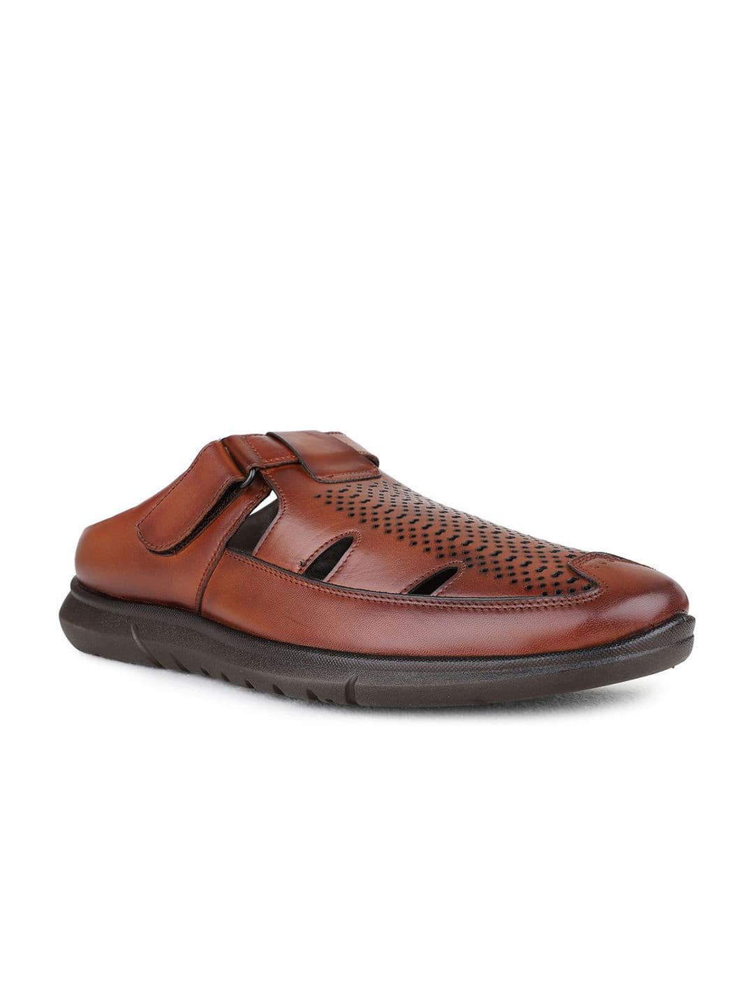 PRIVO by Inc.5 Men Leather Toe Fisherman Sandals - view 1