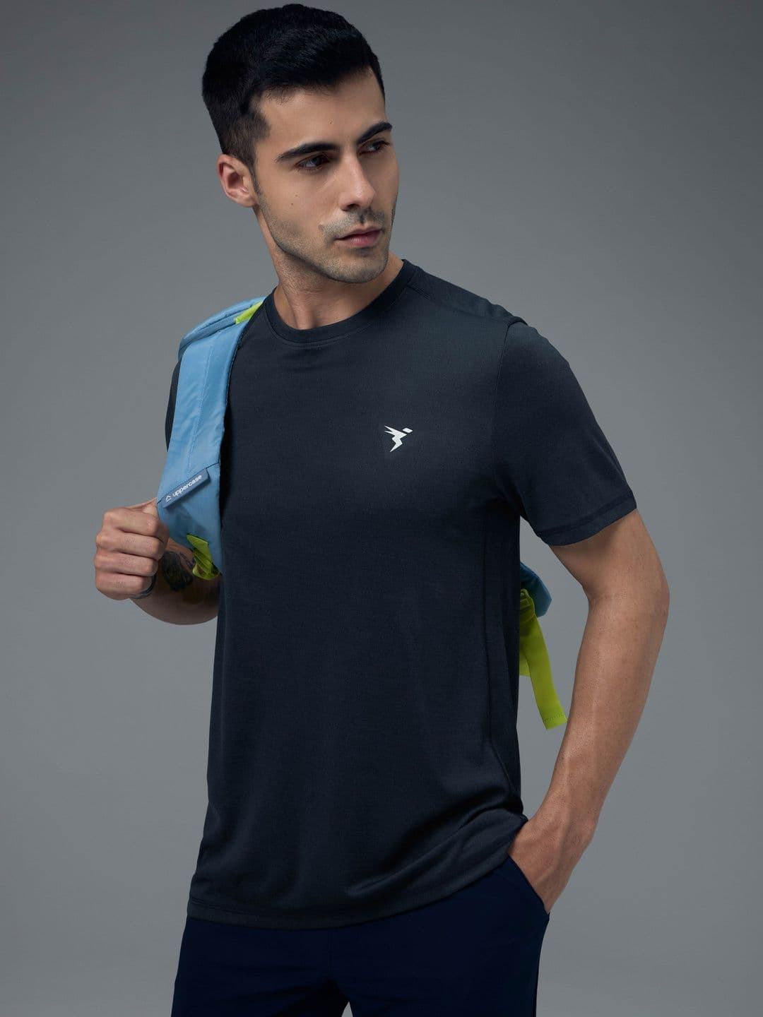 Technosport Men Anti Static Slim Fit T-shirt - view 1