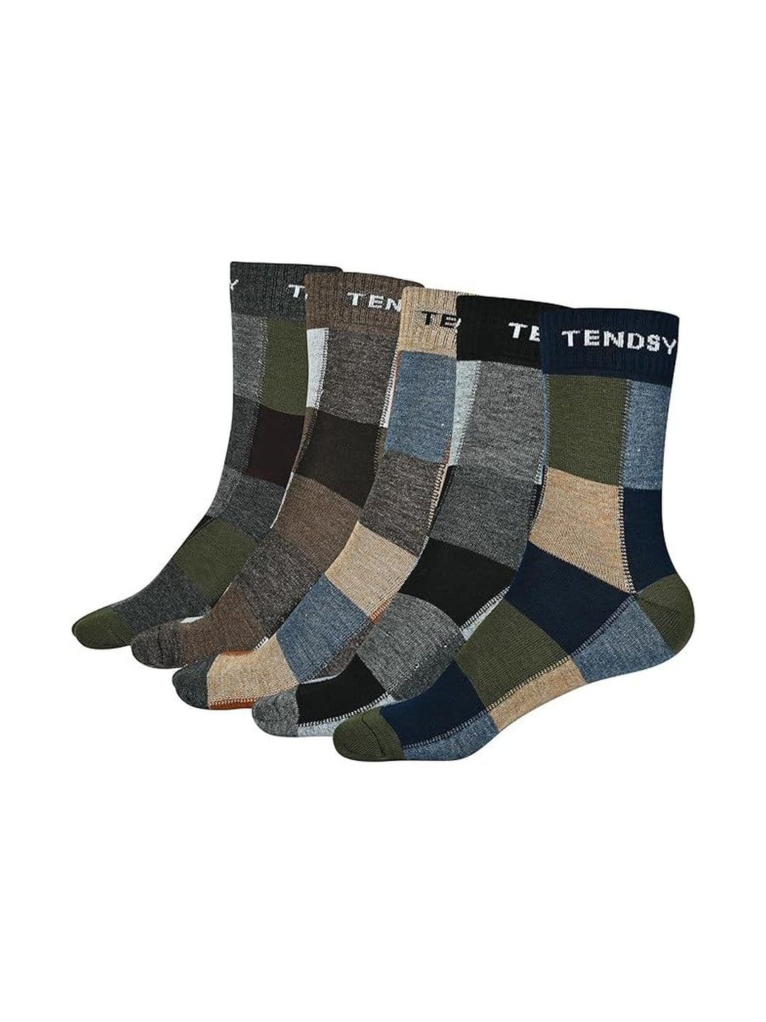 TENDSY Feet Picks Men Calf Length Socks - view 1