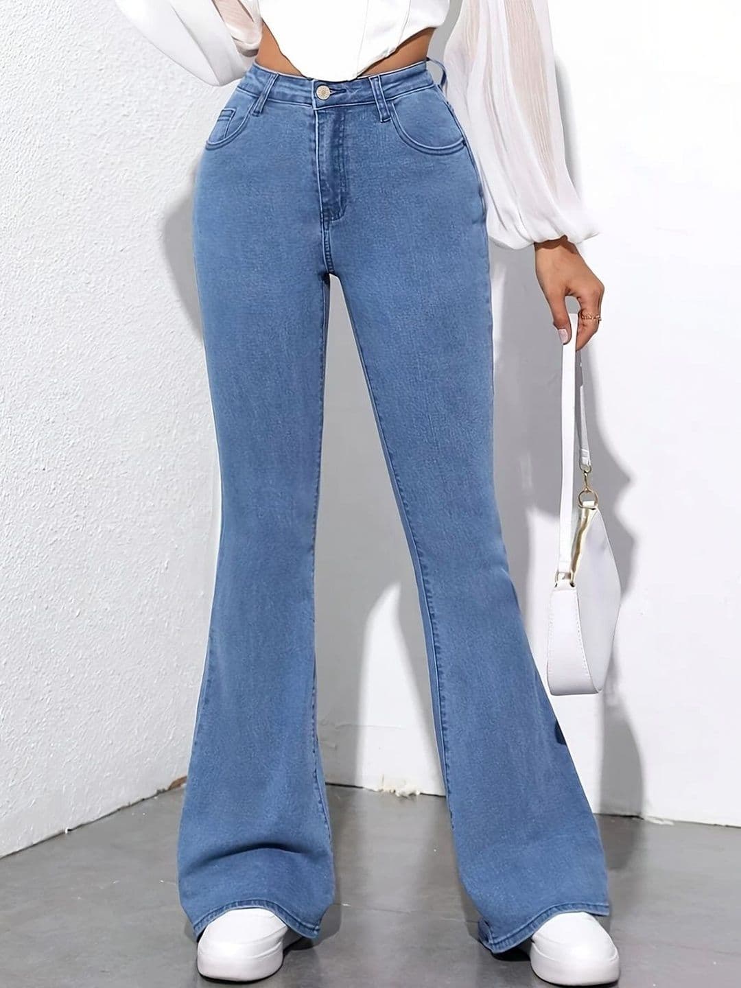 ADBUCKS Women Bootcut High-Rise Stretchable Jeans - view 1