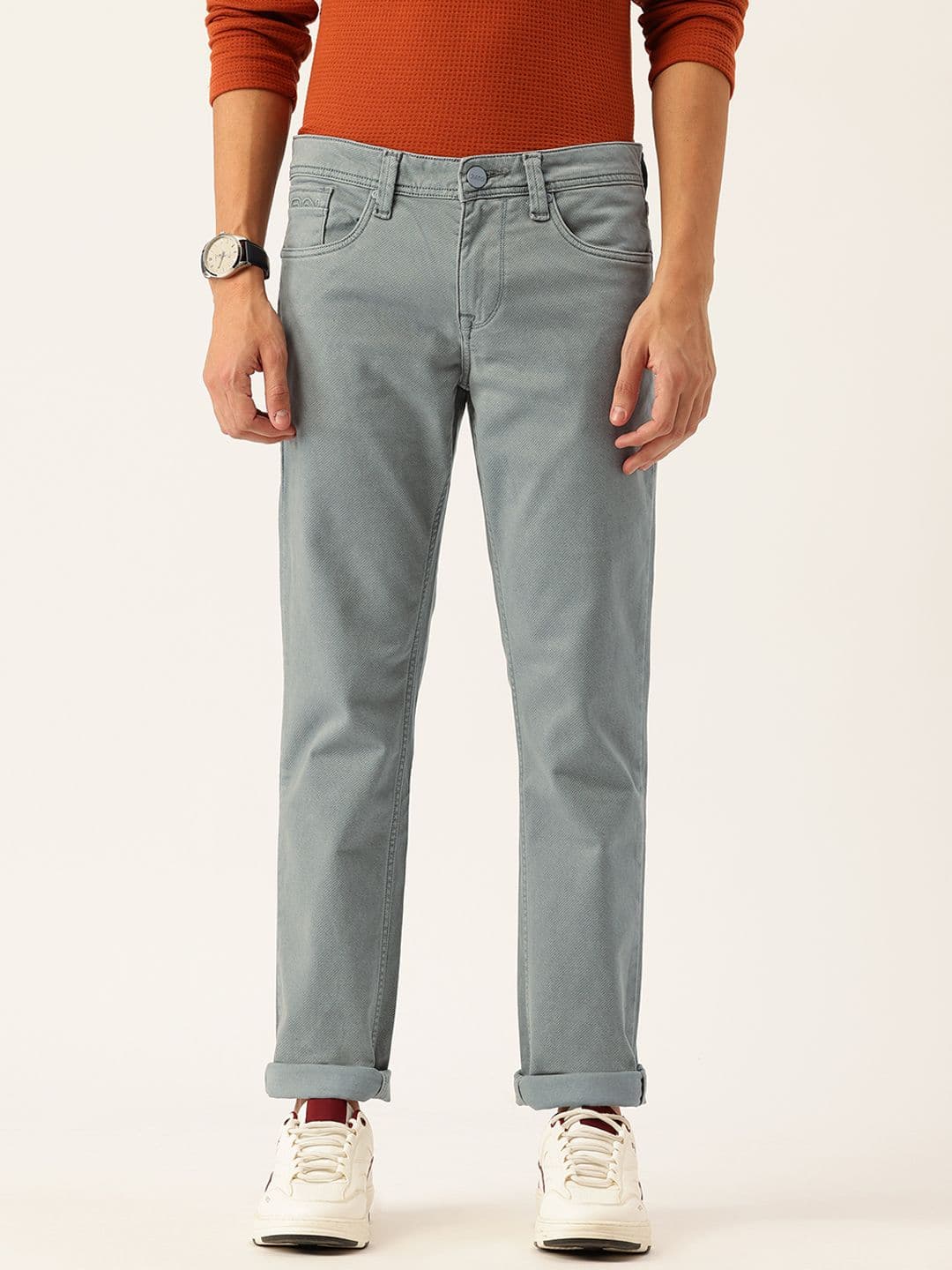 Integriti Men Slim Fit Mid-Rise Stretchable Jeans - view 1