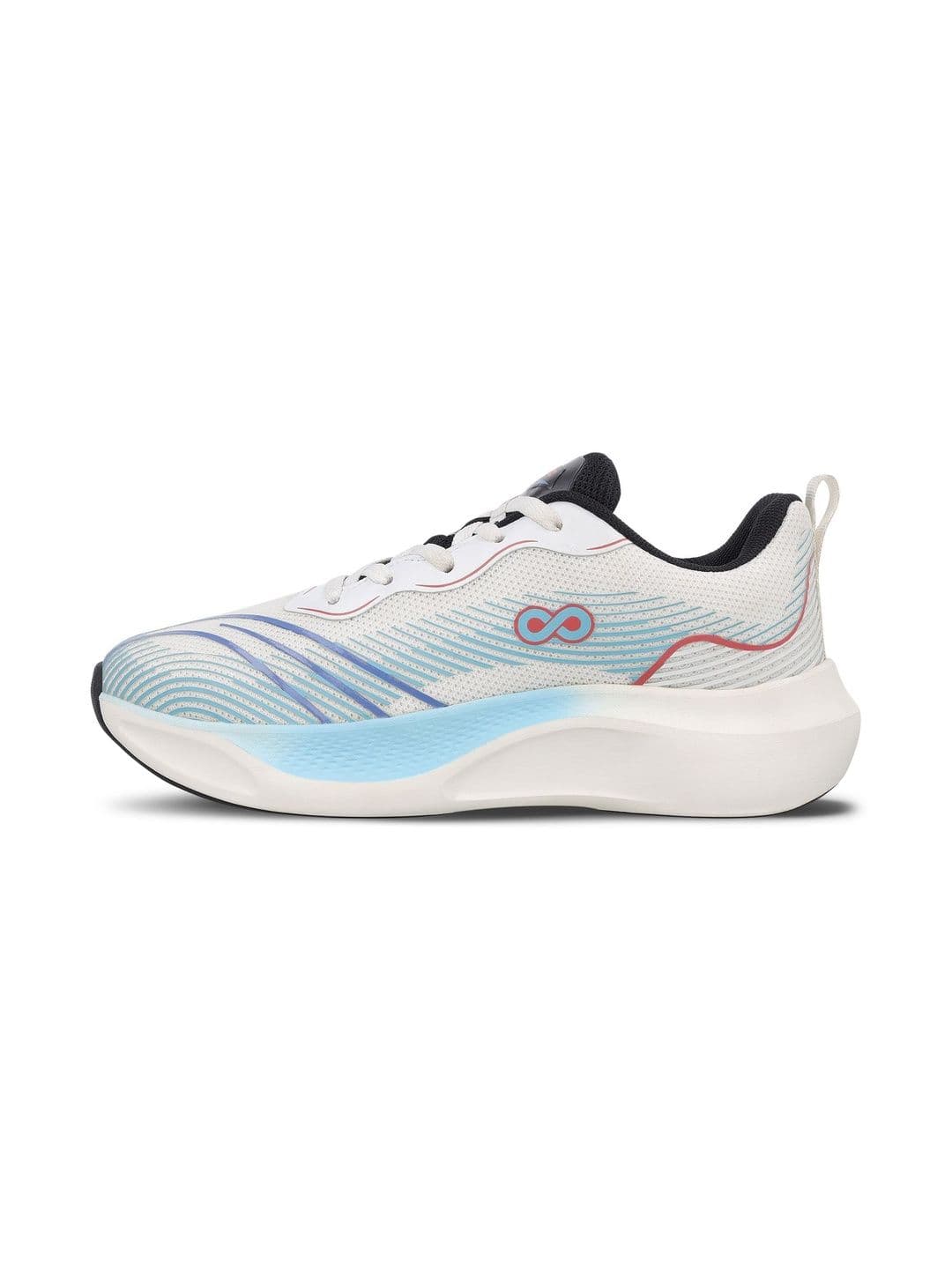 Walkaroo Men Mesh Running Non-Marking Lace-Ups Sports Shoes - view 1