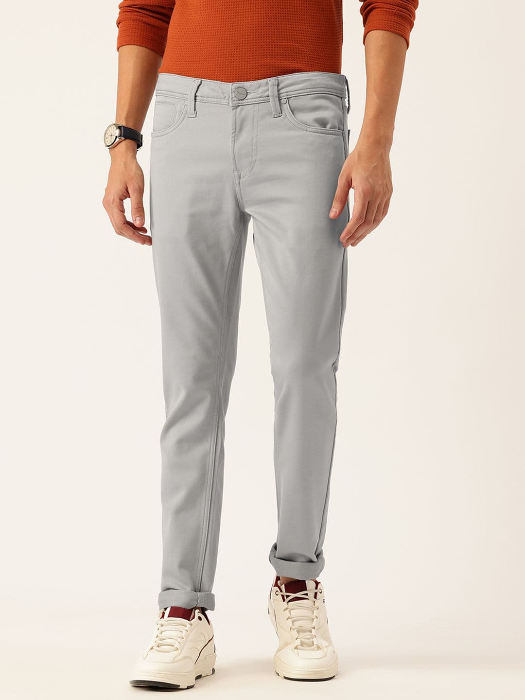 Integriti Men Slim Fit Mid-Rise Stretchable Jeans - view 1
