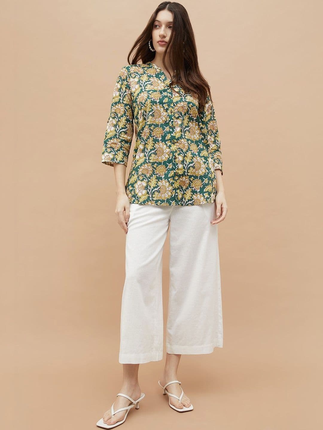 Melange by Lifestyle Floral Printed Kurti - view 1