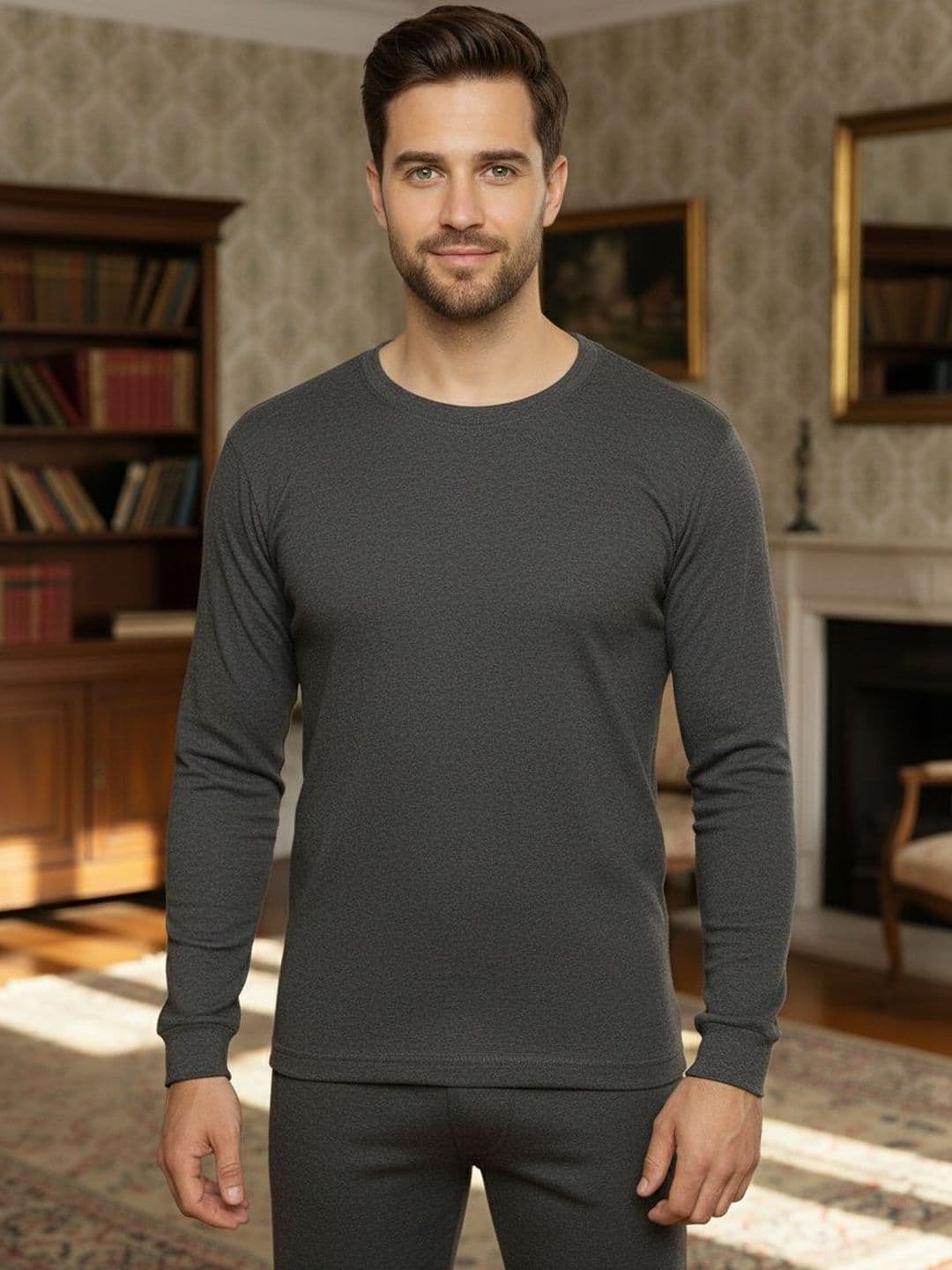 MACK JONNEY Round Neck Thermal Tops - view 1